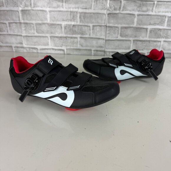 Peloton Cycling Bike Shoes Unisex Size 48 Men’s 13.5 PL-SH-02 Black 3 Bolt - Picture 1 of 5
